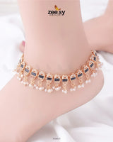 Rutilated Anklet - Zeesy.pk