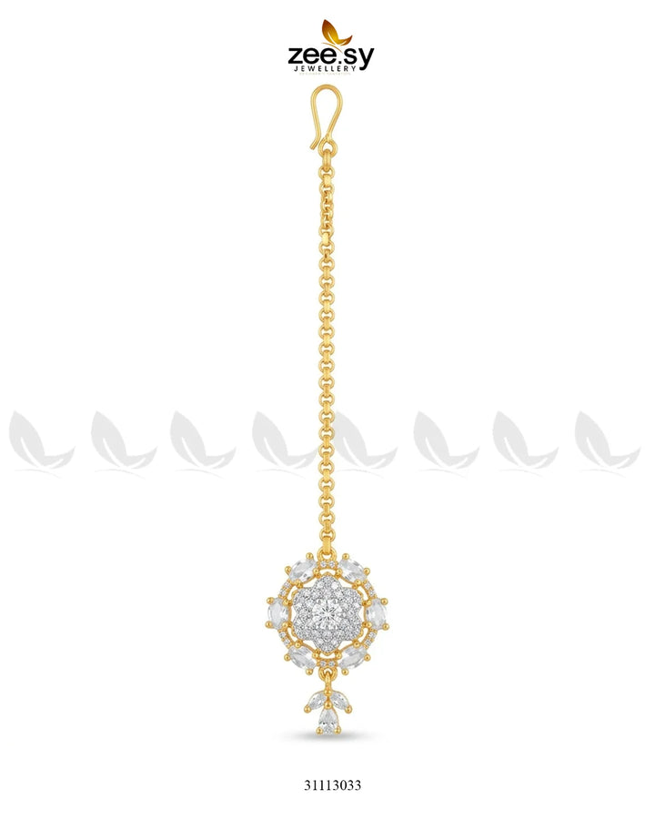 Aquila Sparkle Crystal Blossom Bindiya bindiya - Zeesy Jewellery Pakistan | Premium Artificial & Imitation Jewellery
