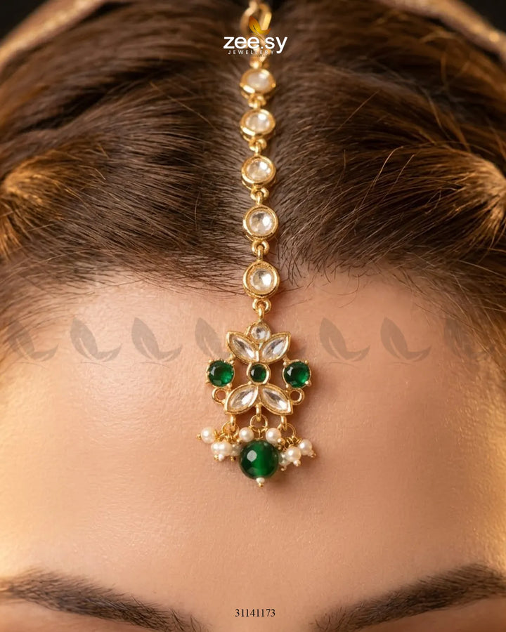 Aria Floral Kundan Necklace Set