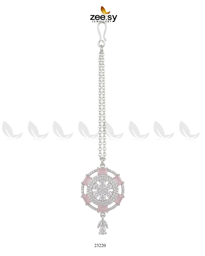 Tanaira Circular Floral Bindiya bindiya - Zeesy Jewellery Pakistan | Premium Artificial & Imitation Jewellery