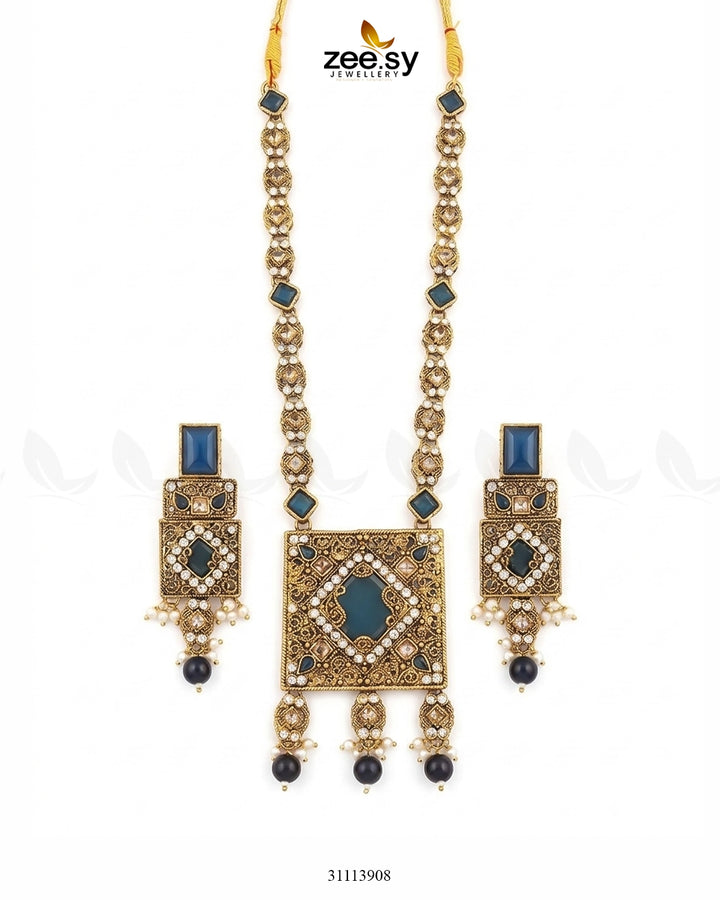 Captivating Crystals Necklace Necklace Sets - Zeesy Jewellery Pakistan | Premium Artificial & Imitation Jewellery