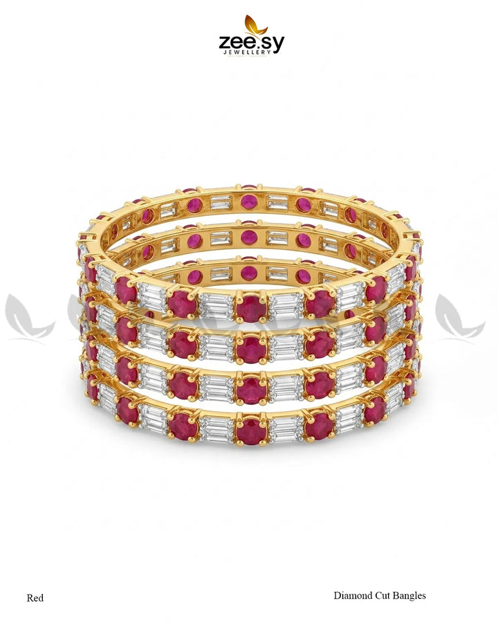 Diamond Cut Bangles Bangles - Zeesy Jewellery Pakistan | Premium Artificial & Imitation Jewellery