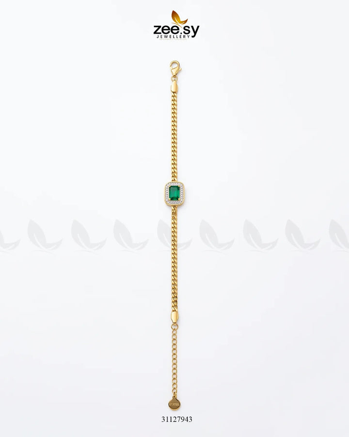 Embrel Curb Charm Bracelet Bracelet - Zeesy Jewellery Pakistan | Premium Artificial & Imitation Jewellery