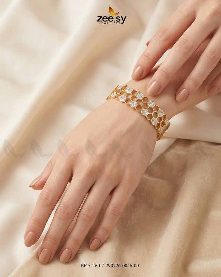 Honeycomb Cell Cluster Bracelet