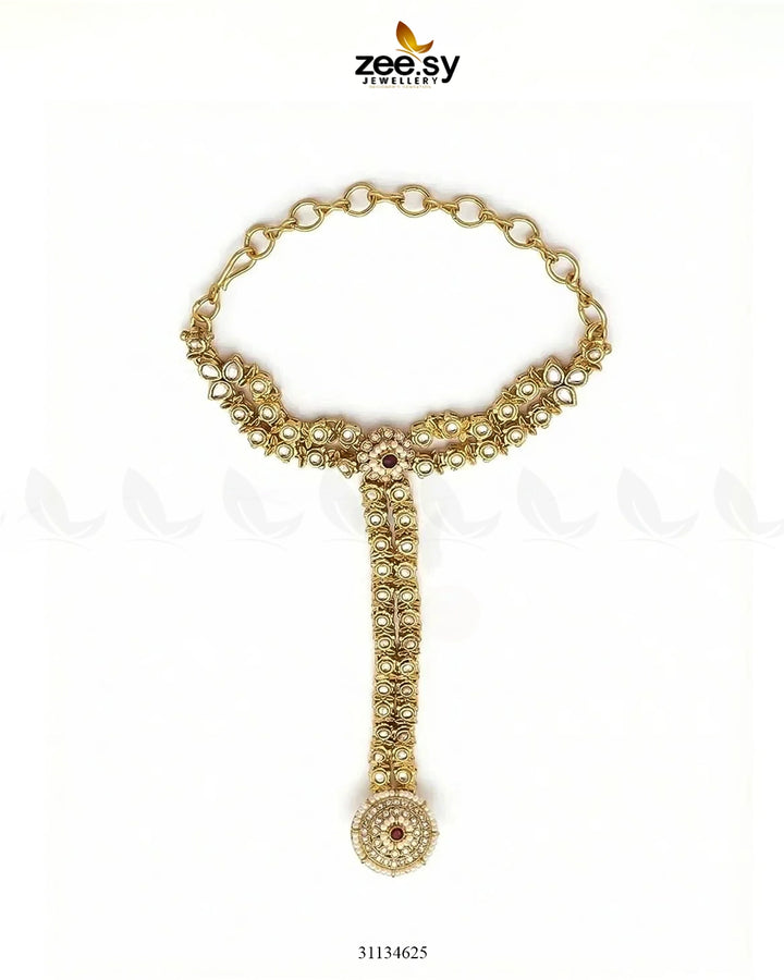 Imperial Kundan Anja Bracelet ACCESSORIES - Zeesy Jewellery Pakistan | Premium Artificial & Imitation Jewellery