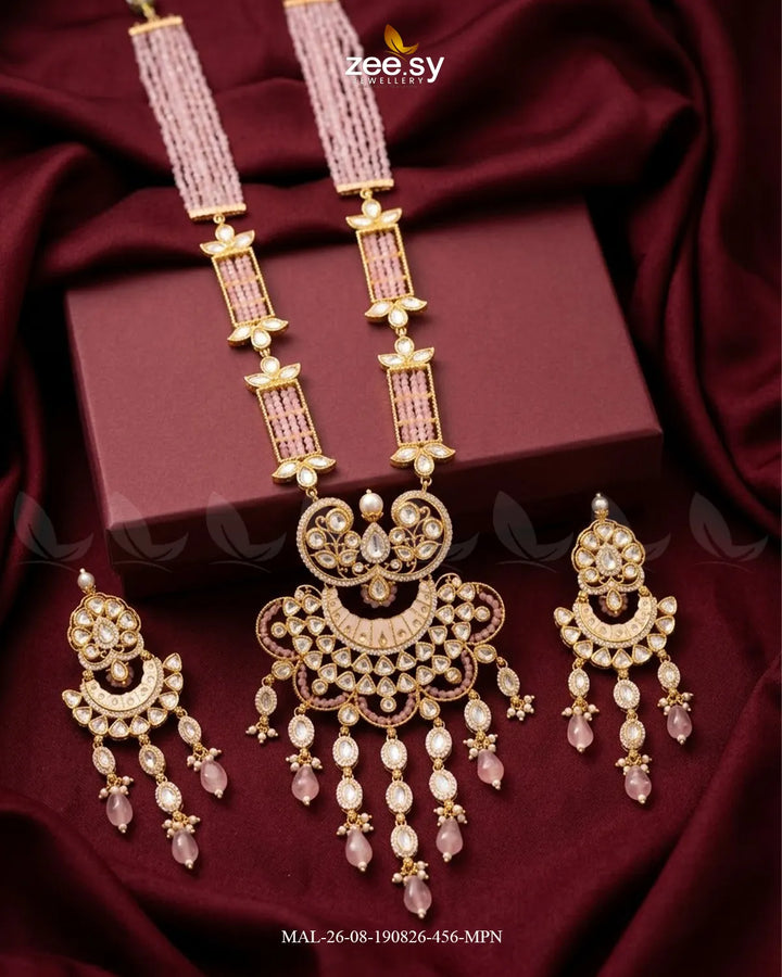 Manjula Grand Polki Malla Set