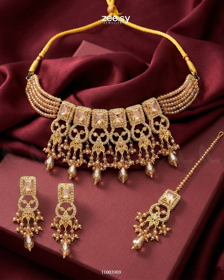 NECKLACE-0774 Necklace Sets - Zeesy Jewellery Pakistan | Premium Artificial & Imitation Jewellery