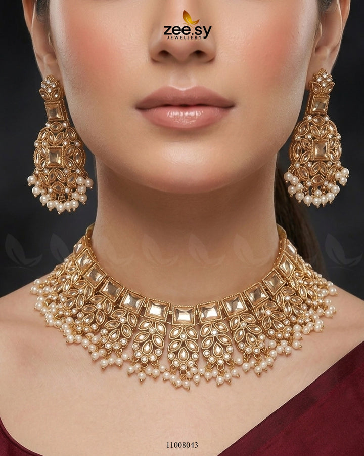 Imperial Heirloom Luxe Bridal Set Necklace Sets - Zeesy Jewellery Pakistan | Premium Artificial & Imitation Jewellery