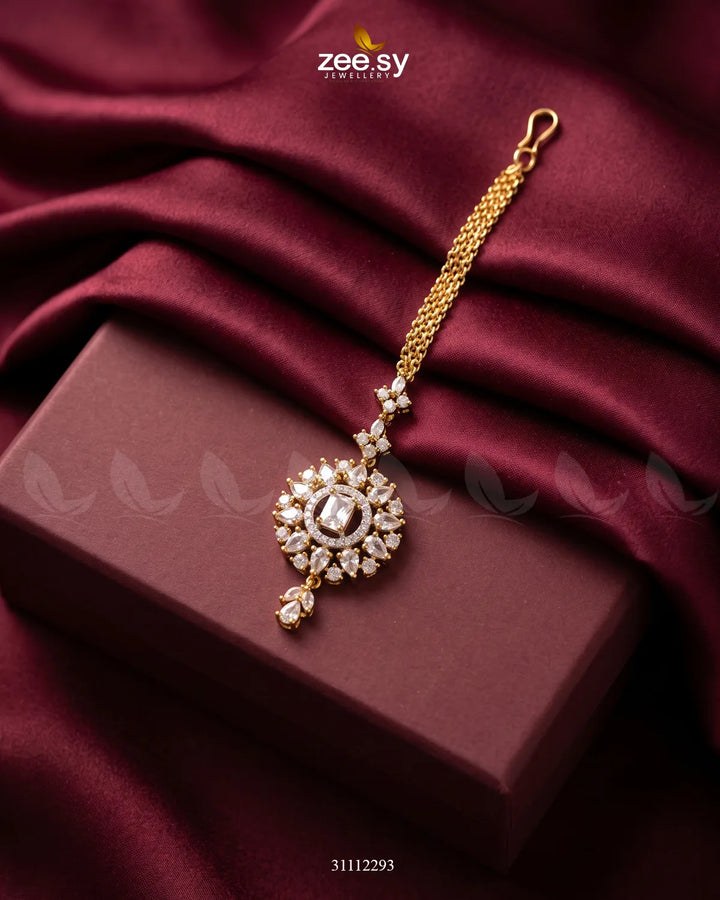 Roshni Bindiya Silver White bindiya - Zeesy Jewellery Pakistan | Premium Artificial & Imitation Jewellery
