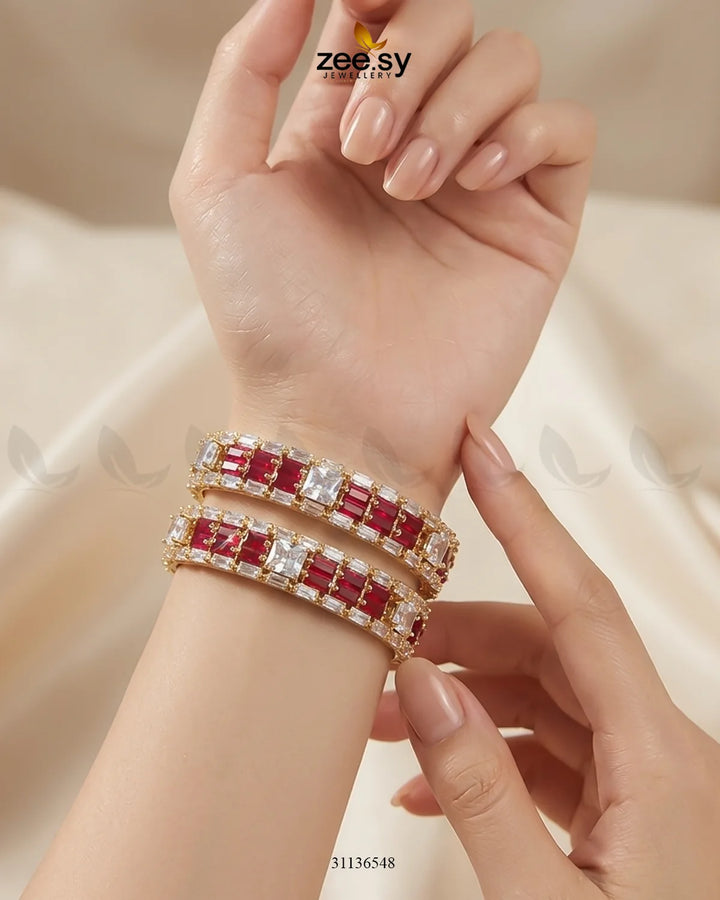 Signature Kangan Style Bangles BANGLES - Zeesy Jewellery Pakistan | Premium Artificial & Imitation Jewellery
