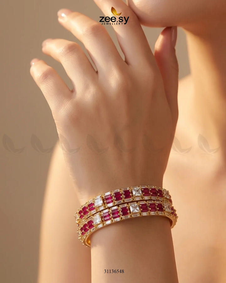 Signature Kangan Style Bangles BANGLES - Zeesy Jewellery Pakistan | Premium Artificial & Imitation Jewellery