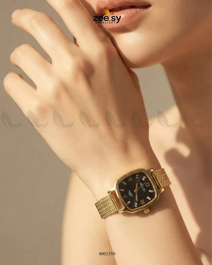 Starry Mesh Link Watch ACCESSORIES - Zeesy Jewellery Pakistan | Premium Artificial & Imitation Jewellery