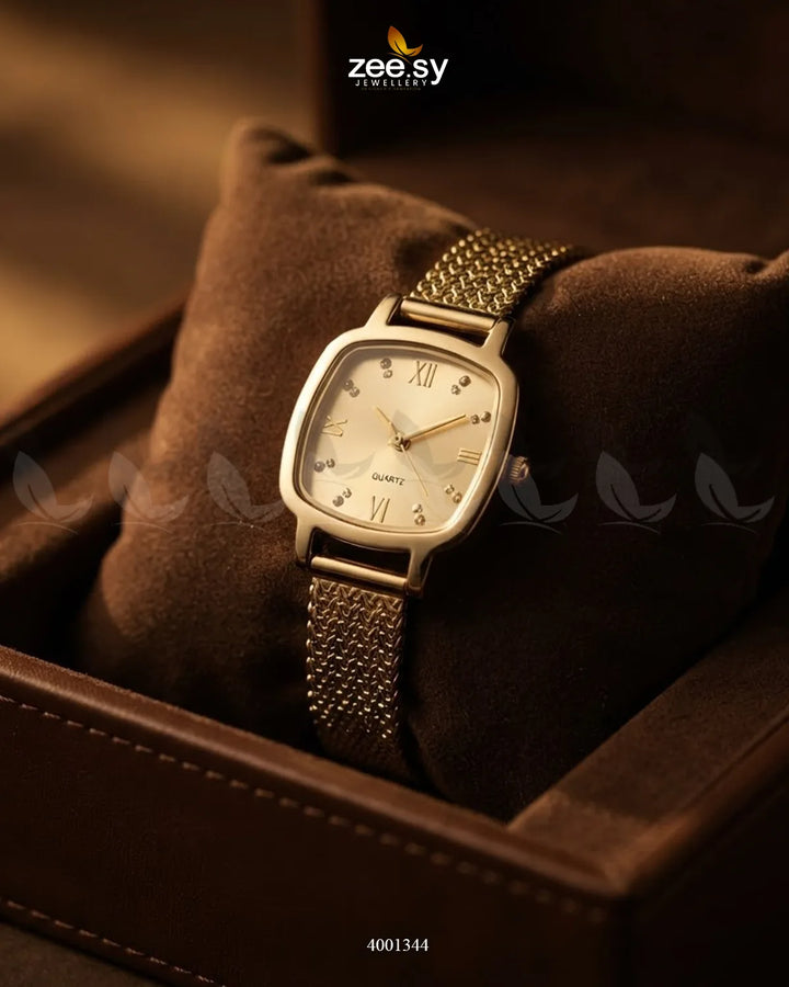 Starry Mesh Link Watch ACCESSORIES - Zeesy Jewellery Pakistan | Premium Artificial & Imitation Jewellery