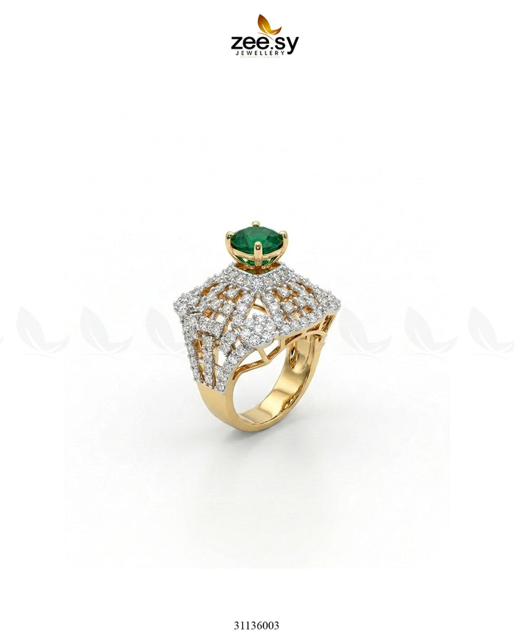 Sterling Bold Cocktail Ring Finger Ring - Zeesy Jewellery Pakistan | Premium Artificial & Imitation Jewellery