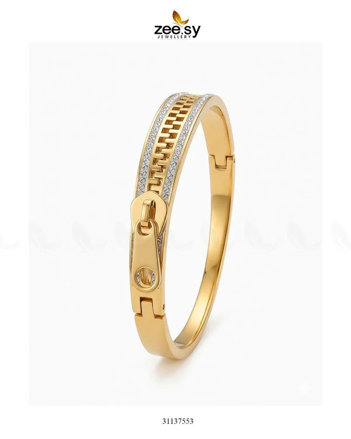 Valentine Zipper Cluster Bracelet Bracelet - Zeesy Jewellery Pakistan | Premium Artificial & Imitation Jewellery