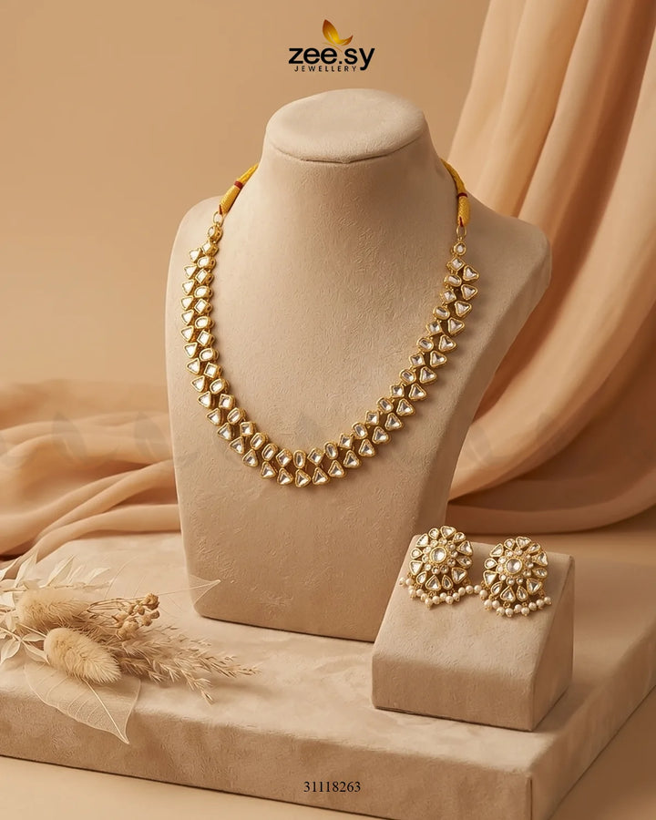 Vela Necklace Set Necklace Sets - Zeesy Jewellery Pakistan | Premium Artificial & Imitation Jewellery
