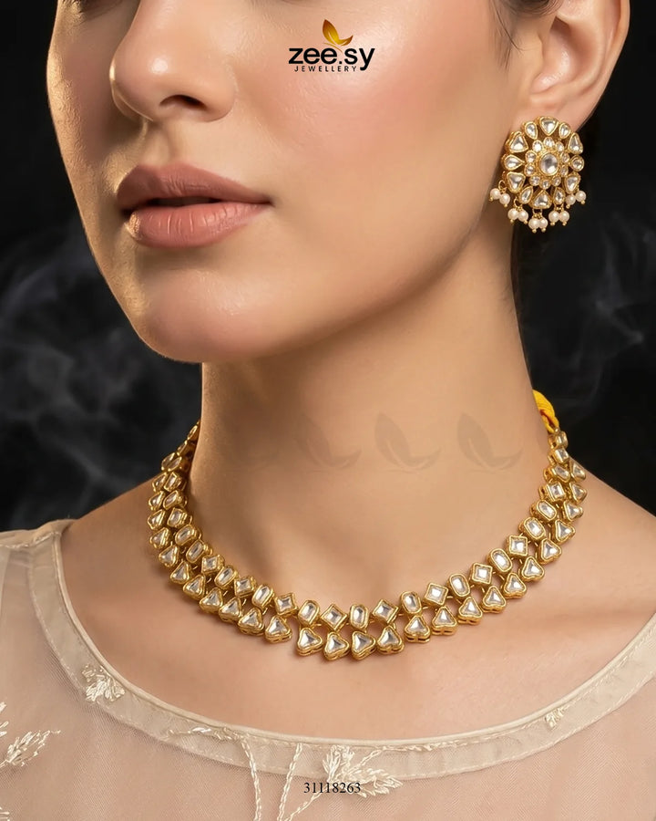 Vela Necklace Set Necklace Sets - Zeesy Jewellery Pakistan | Premium Artificial & Imitation Jewellery
