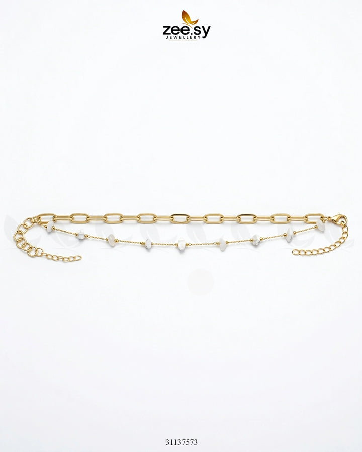 Villa Chunky Chain Bracelet Bracelet - Zeesy Jewellery Pakistan | Premium Artificial & Imitation Jewellery
