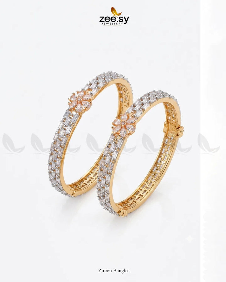 Zircon Bangles Bangles - Zeesy Jewellery Pakistan | Premium Artificial & Imitation Jewellery