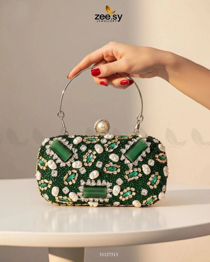 Jungle Queen's Formal Clutch Bag ACCESSORIES - Zeesy Jewellery Pakistan | Premium Artificial & Imitation Jewellery