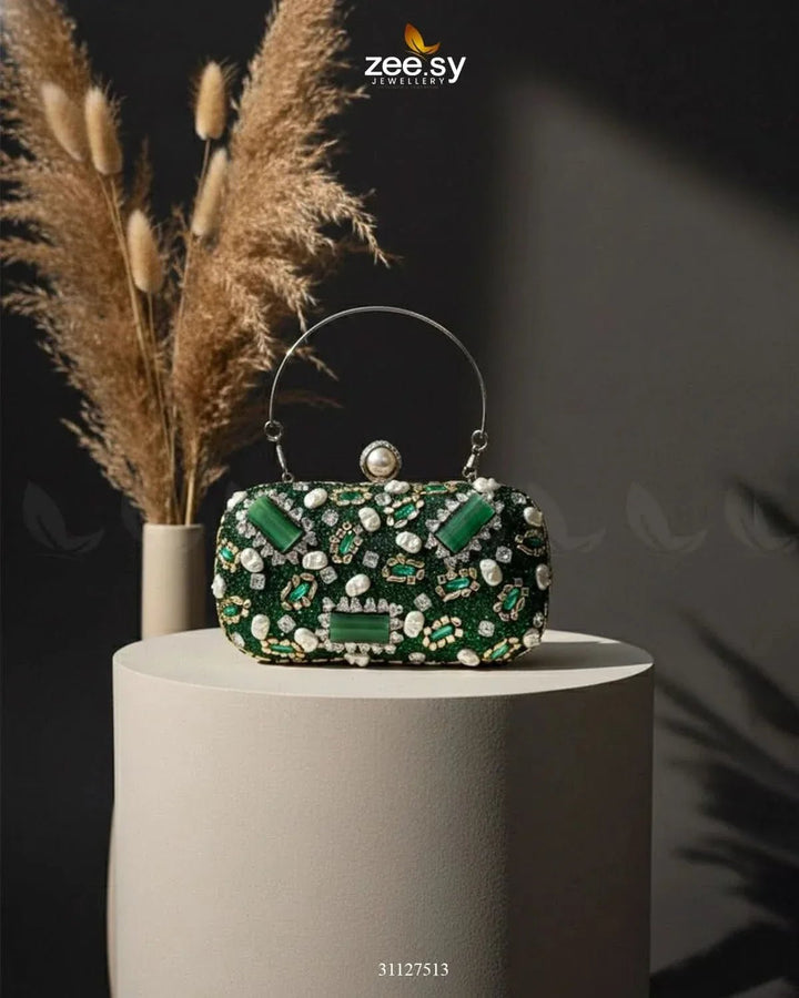 Jungle Queen's Formal Clutch Bag ACCESSORIES - Zeesy Jewellery Pakistan | Premium Artificial & Imitation Jewellery