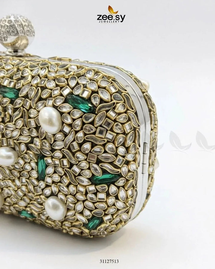 Jungle Queen's Formal Clutch Bag ACCESSORIES - Zeesy Jewellery Pakistan | Premium Artificial & Imitation Jewellery