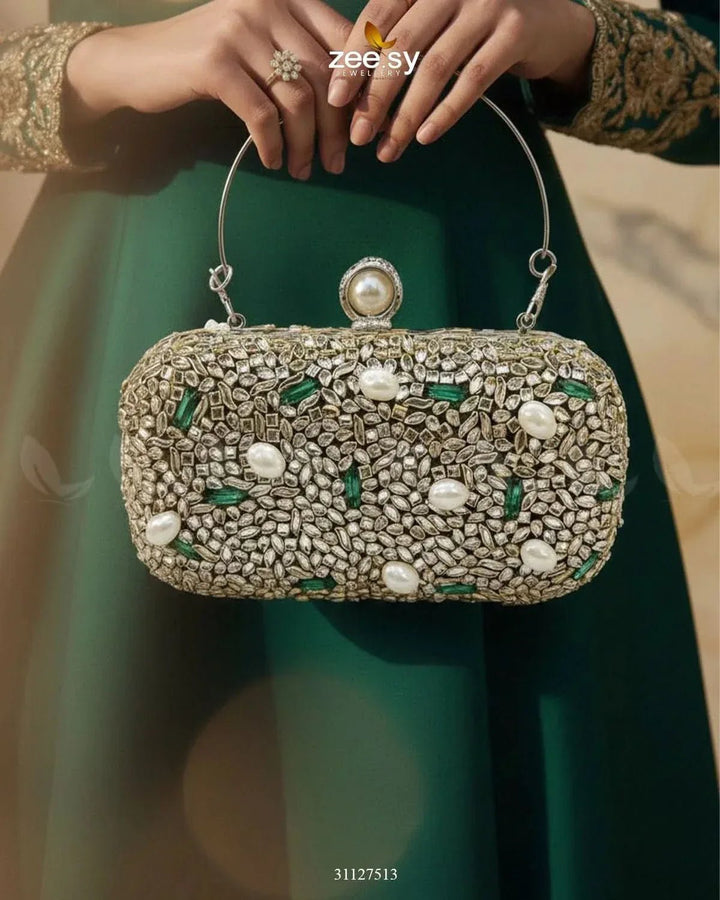 Jungle Queen's Formal Clutch Bag ACCESSORIES - Zeesy Jewellery Pakistan | Premium Artificial & Imitation Jewellery