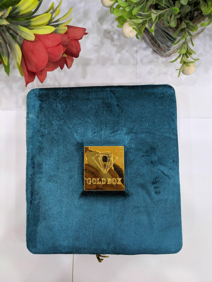Premium Velvet Box Large Necklace Set Box ACCESSORIES - Zeesy Jewellery Pakistan | Premium Artificial & Imitation Jewellery