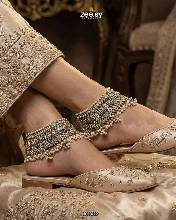 ANKLETS-0034 Anklets - Zeesy Jewellery Pakistan | Premium Artificial & Imitation Jewellery
