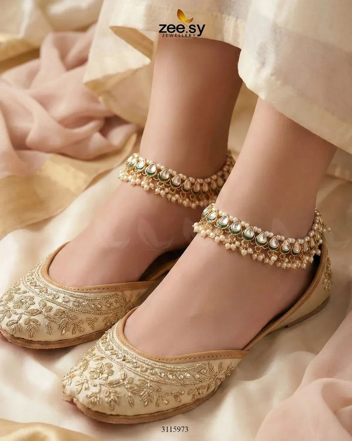 Evia Anklet Anklets - Zeesy Jewellery Pakistan | Premium Artificial & Imitation Jewellery