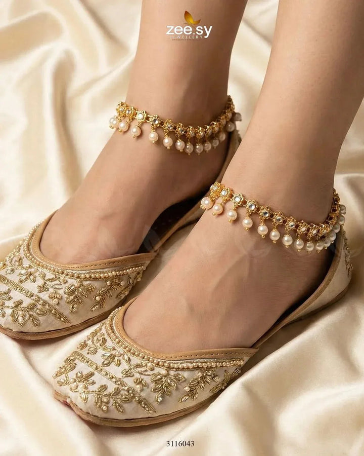 Umika Anklets Anklets - Zeesy Jewellery Pakistan | Premium Artificial & Imitation Jewellery