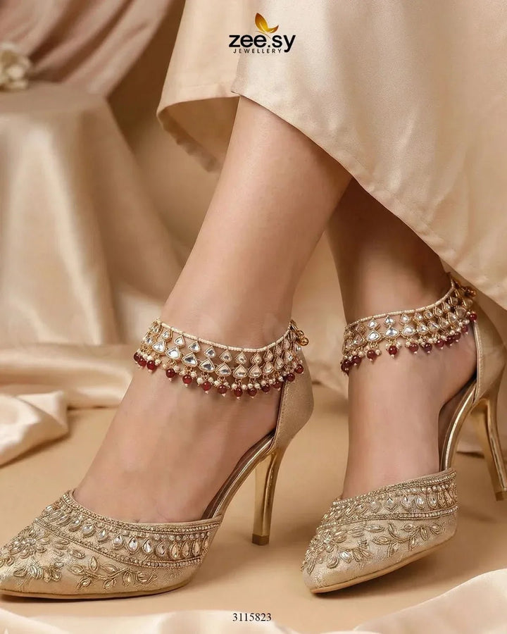 Minisha Anklets Anklets - Zeesy Jewellery Pakistan | Premium Artificial & Imitation Jewellery