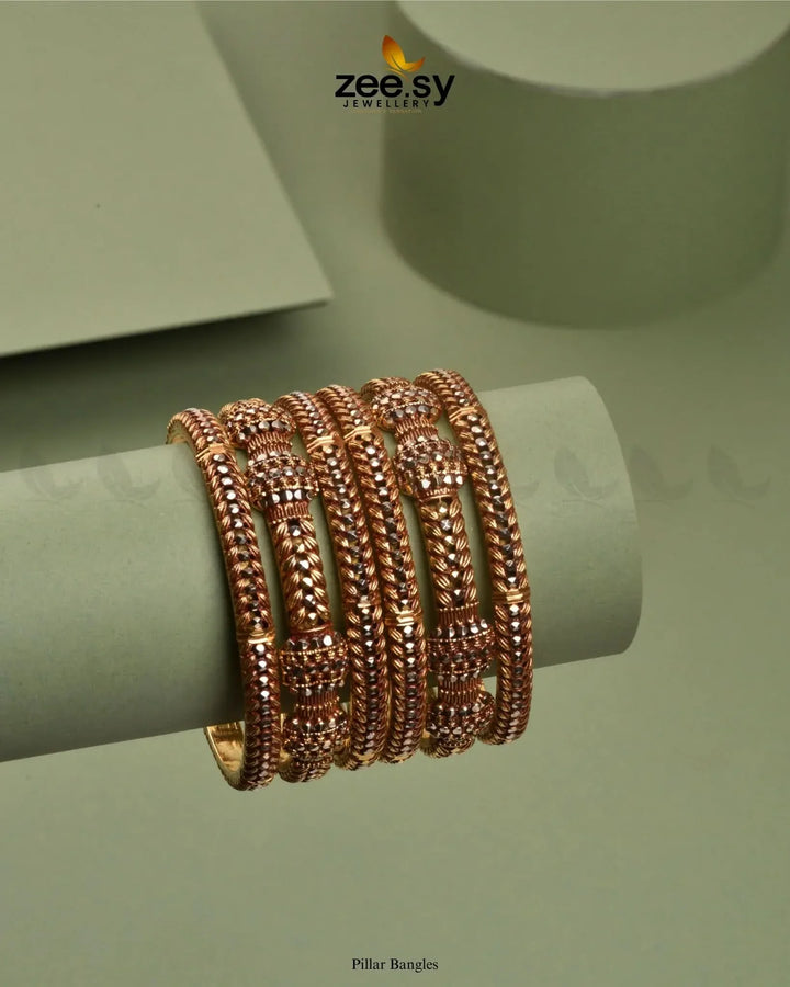 Pillar Bangles Bangles - Zeesy Jewellery Pakistan | Premium Artificial & Imitation Jewellery