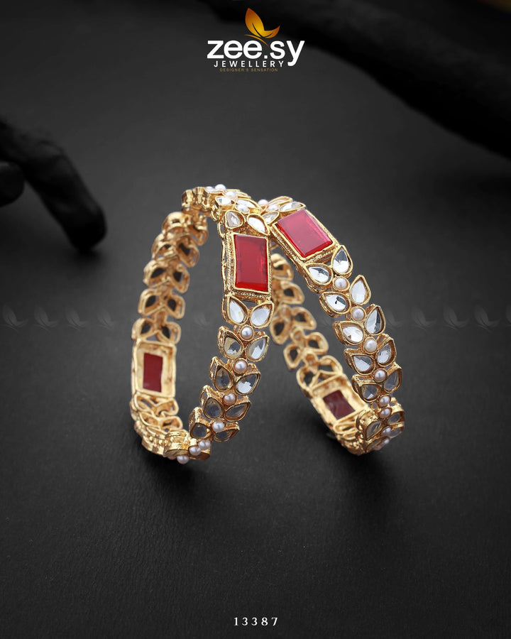Avila Bangles Bangles - Zeesy Jewellery Pakistan | Premium Artificial & Imitation Jewellery
