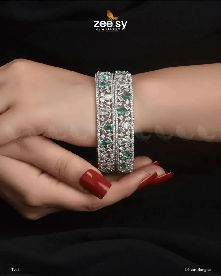 Lilium Bangles BANGLES - Zeesy Jewellery Pakistan | Premium Artificial & Imitation Jewellery