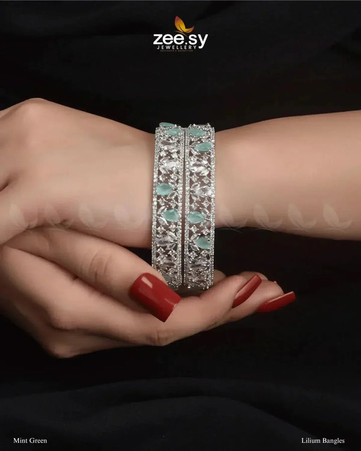 Lilium Bangles BANGLES - Zeesy Jewellery Pakistan | Premium Artificial & Imitation Jewellery