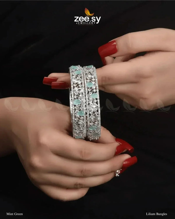 Lilium Bangles BANGLES - Zeesy Jewellery Pakistan | Premium Artificial & Imitation Jewellery