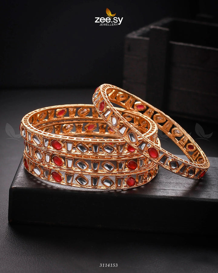 Rihanna Bangles Fuchsia 2*8 Bangles - Zeesy Jewellery Pakistan | Premium Artificial & Imitation Jewellery