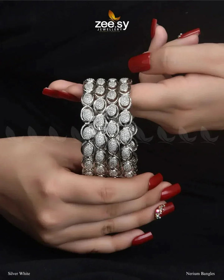 Nerium Bangles BANGLES - Zeesy Jewellery Pakistan | Premium Artificial & Imitation Jewellery