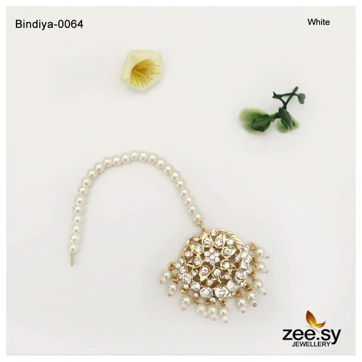 Shaahi Gulnaar Pearl Bindiya bindiya - Zeesy Jewellery Pakistan | Premium Artificial & Imitation Jewellery
