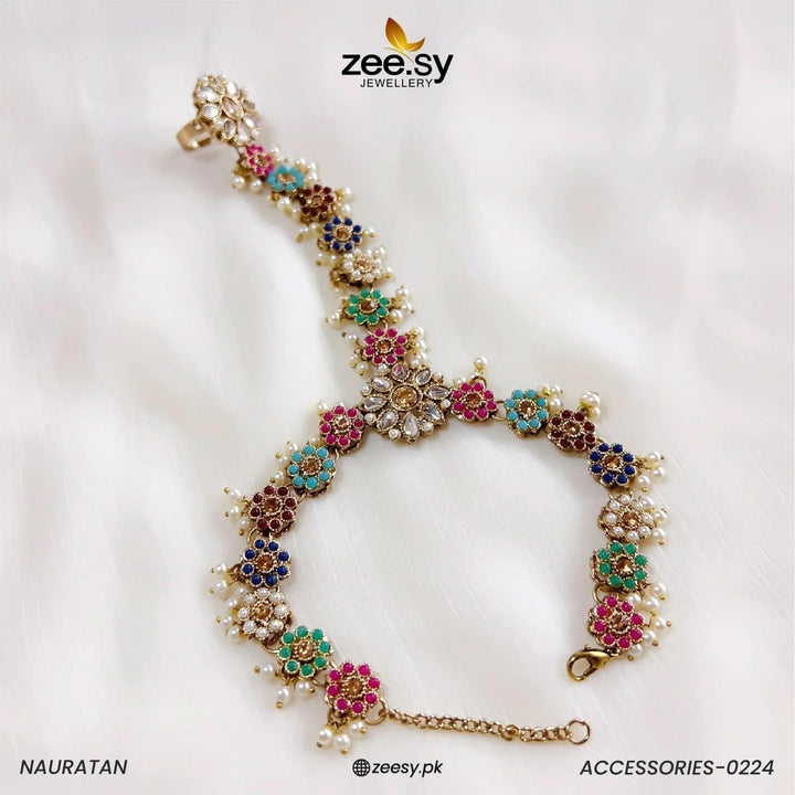 Royal Crystal Anja Bracelet Bracelet - Zeesy Jewellery Pakistan | Premium Artificial & Imitation Jewellery