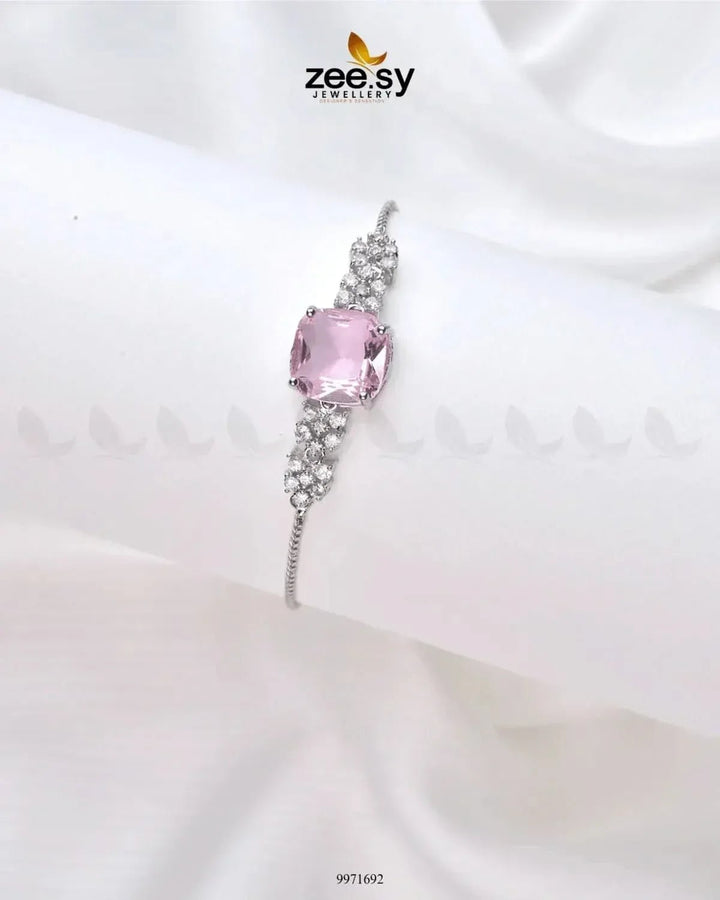 Morganite Bracelets Crsytal pink Bracelet - Zeesy Jewellery Pakistan | Premium Artificial & Imitation Jewellery