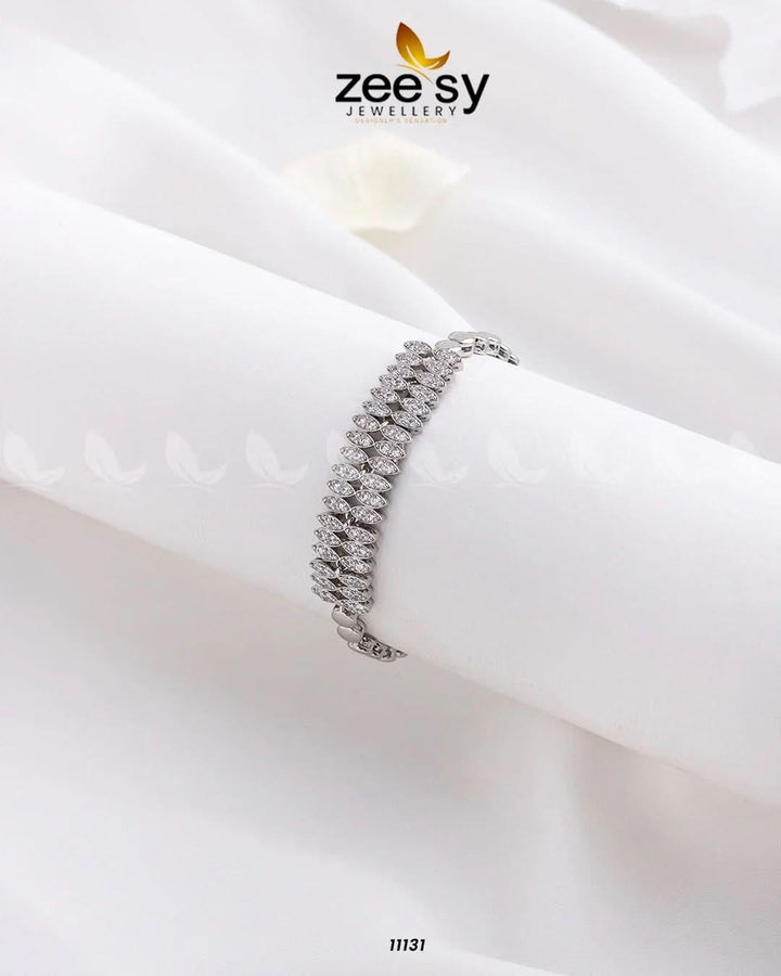 Mystique Cuffs Bracelets Silver Bracelet - Zeesy Jewellery Pakistan | Premium Artificial & Imitation Jewellery