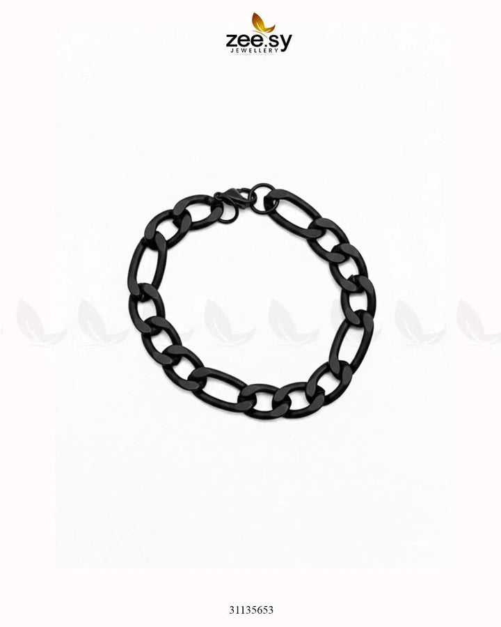 Nova Medium Cheeky Bracelet for Men Black Bracelet - Zeesy Jewellery Pakistan | Premium Artificial & Imitation Jewellery