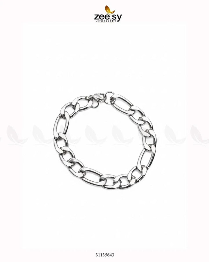 Nova Medium Cheeky Bracelet for Men Silver Bracelet - Zeesy Jewellery Pakistan | Premium Artificial & Imitation Jewellery