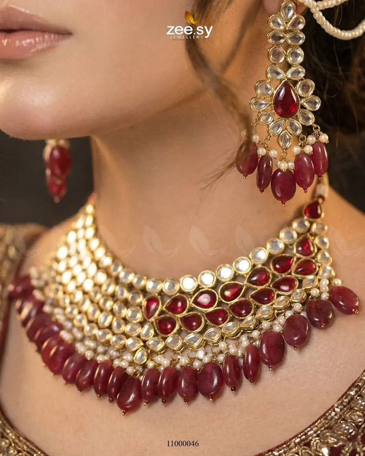 Bridal-0152 Bridal Set - Zeesy Jewellery Pakistan | Premium Artificial & Imitation Jewellery