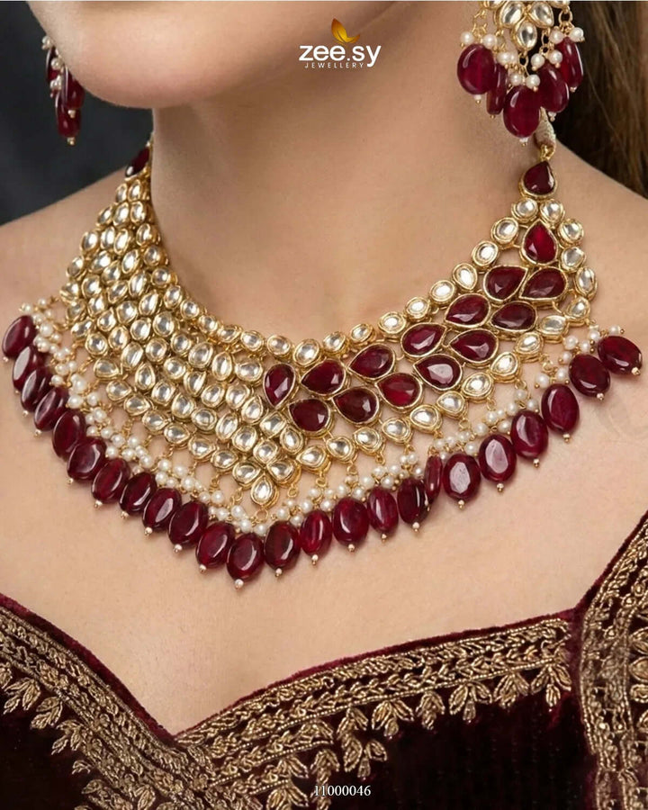 Bridal-0152 Bridal Set - Zeesy Jewellery Pakistan | Premium Artificial & Imitation Jewellery
