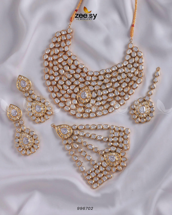 Hania Amir Bridal Set Bridal Set - Zeesy Jewellery Pakistan | Premium Artificial & Imitation Jewellery