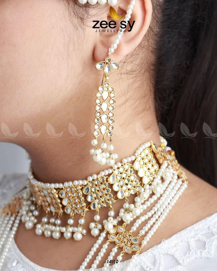 Traditional Bridal Set Bridal Set - Zeesy Jewellery Pakistan | Premium Artificial & Imitation Jewellery