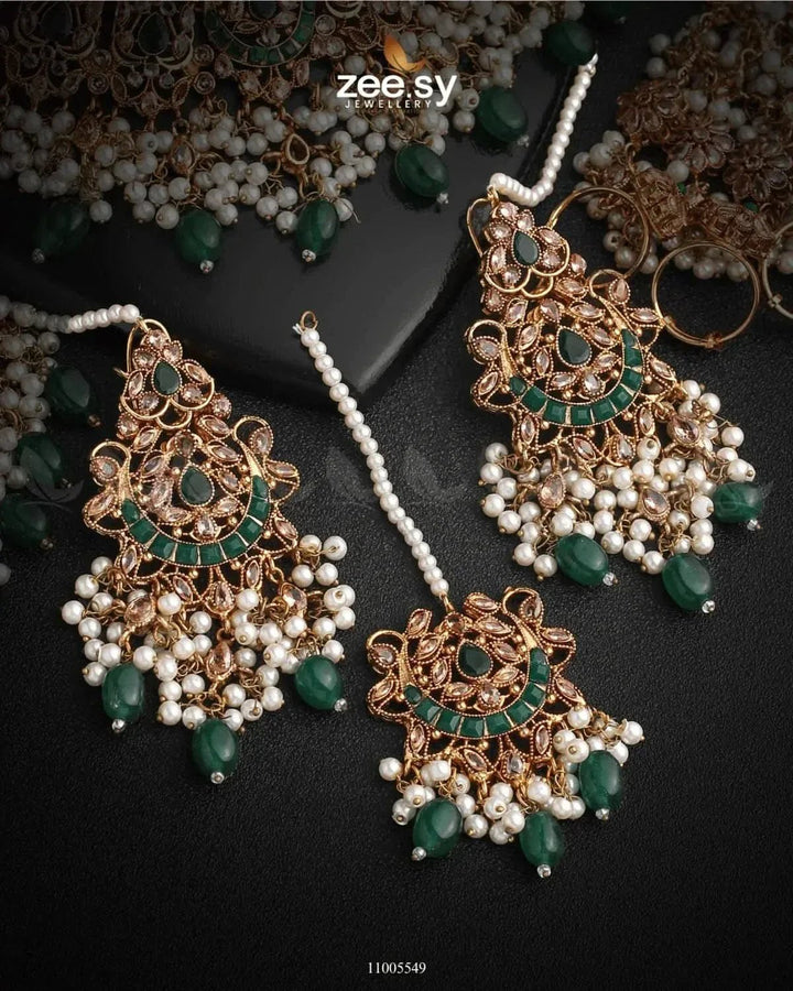 BRIDAL-0233 Bridal Set - Zeesy Jewellery Pakistan | Premium Artificial & Imitation Jewellery